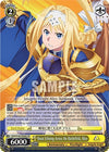 Image for Shout Echoing Across the Battlefield, Alice (SR) (Sword Art Online Animation 10th Anniversary) (SAO/S100-E006S SR) - Weiss Schwarz