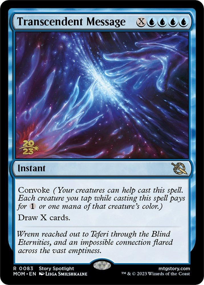 Image for Transcendent Message (Prerelease Cards) (83) - Magic: The Gathering