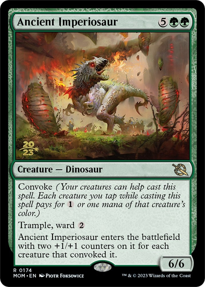 Image for Ancient Imperiosaur (Prerelease Cards) (174) - Magic: The Gathering