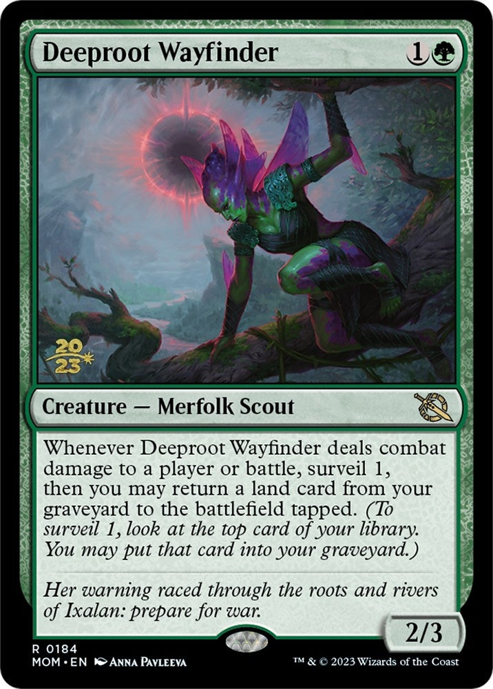 Image for Deeproot Wayfinder (Prerelease Cards) (184) - Magic: The Gathering