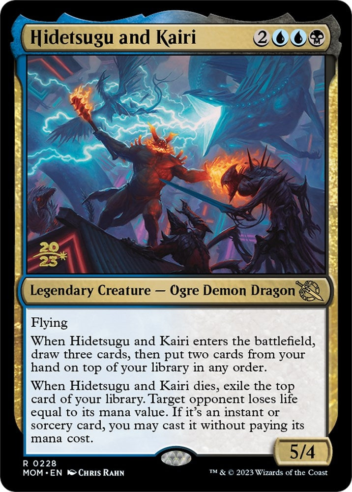 Image for Hidetsugu and Kairi (Prerelease Cards) (228) - Magic: The Gathering