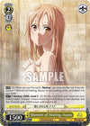 Image for Moment of Healing, Asuna (SR) (Sword Art Online Animation 10th Anniversary) (SAO/S100-E013S SR) - Weiss Schwarz