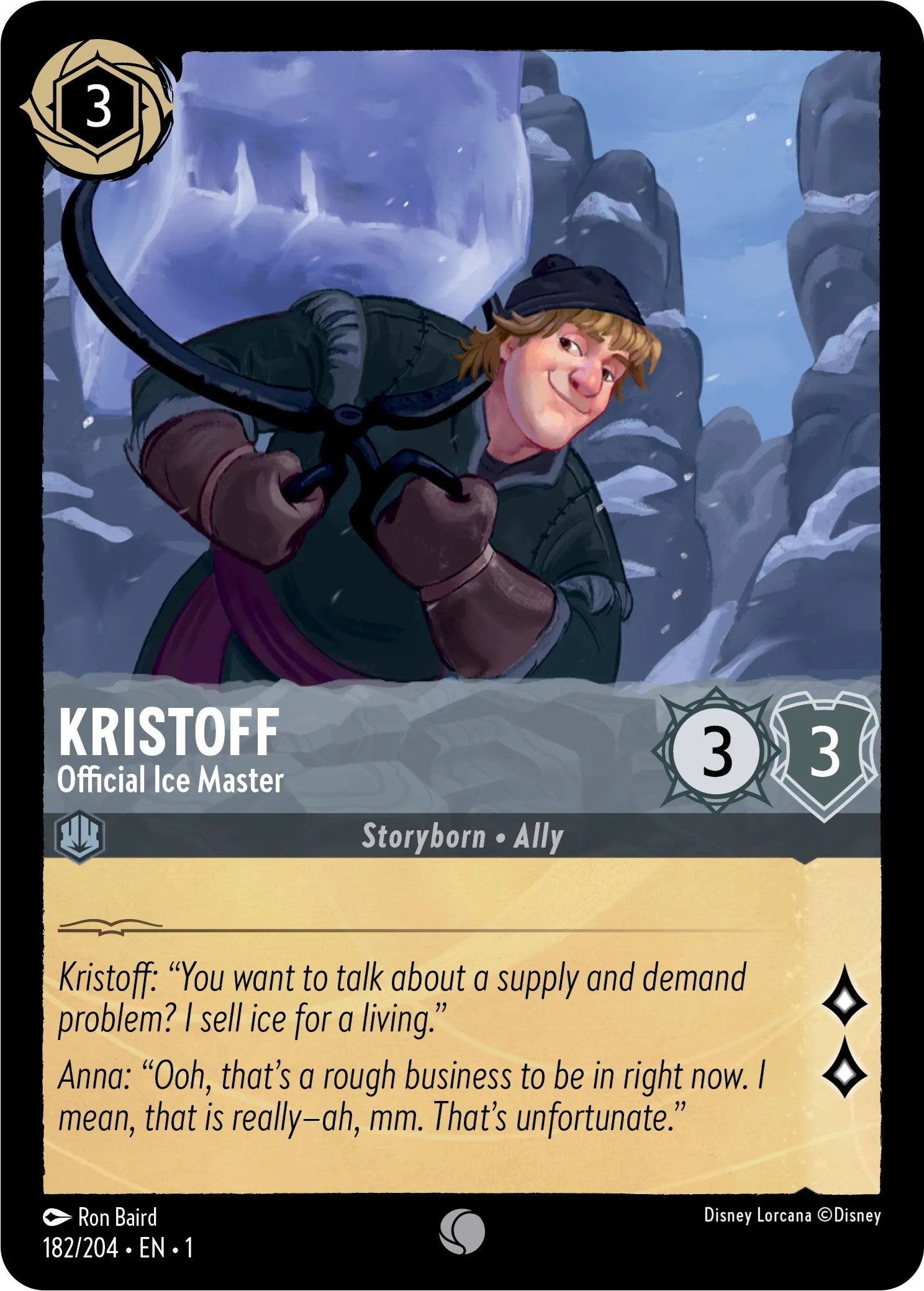 Image for Kristoff - Official Ice Master (1) (182)