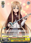 Image for Battle Stance, Asuna (Sword Art Online Animation 10th Anniversary) (SAO/S100-E019 C) - Weiss Schwarz