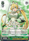 Image for Unyielding, Leafa (SR) (Sword Art Online Animation 10th Anniversary) (SAO/S100-E050S SR) - Weiss Schwarz