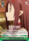 Image for Inherited Sword Technique (SR) (Sword Art Online Animation 10th Anniversary) (SAO/S100-E053S SR) - Weiss Schwarz
