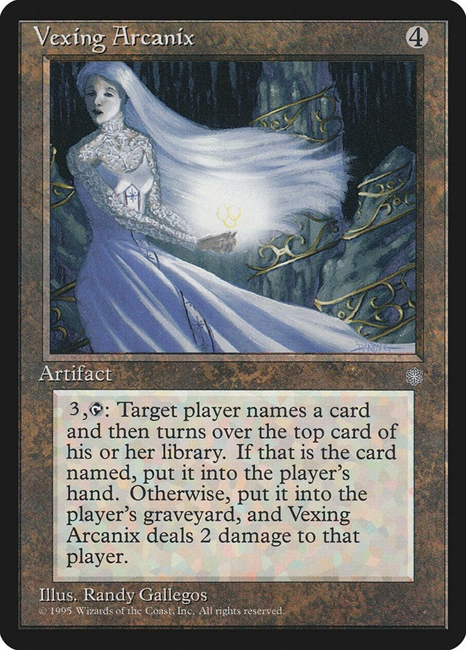 Image for Vexing Arcanix (Ice Age) - Magic: The Gathering