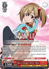 Image for Like a Younger Sister, Silica (Sword Art Online Animation 10th Anniversary) (SAO/S100-E060 R) - Weiss Schwarz
