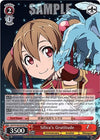 Image for Silica's Gratitude (SR) (Sword Art Online Animation 10th Anniversary) (SAO/S100-E070S SR) - Weiss Schwarz