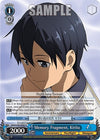 Image for Memory Fragment, Kirito (Sword Art Online Animation 10th Anniversary) (SAO/S100-E084 U) - Weiss Schwarz