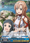 Image for Happy Family, Asuna & Yui (Sword Art Online Animation 10th Anniversary) (SAO/S100-E094 C) - Weiss Schwarz