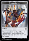 Image for Emblem - Teferi's Talent // Phyrexian Myr Double-Sided Token (Commander: March of the Machine) (44 // 1) - Magic: The Gathering