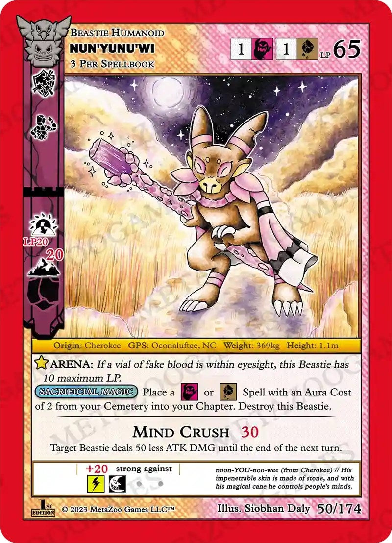 Image for Nun'Yunu'Wi (Native: First Edition) (50/174) - MetaZoo