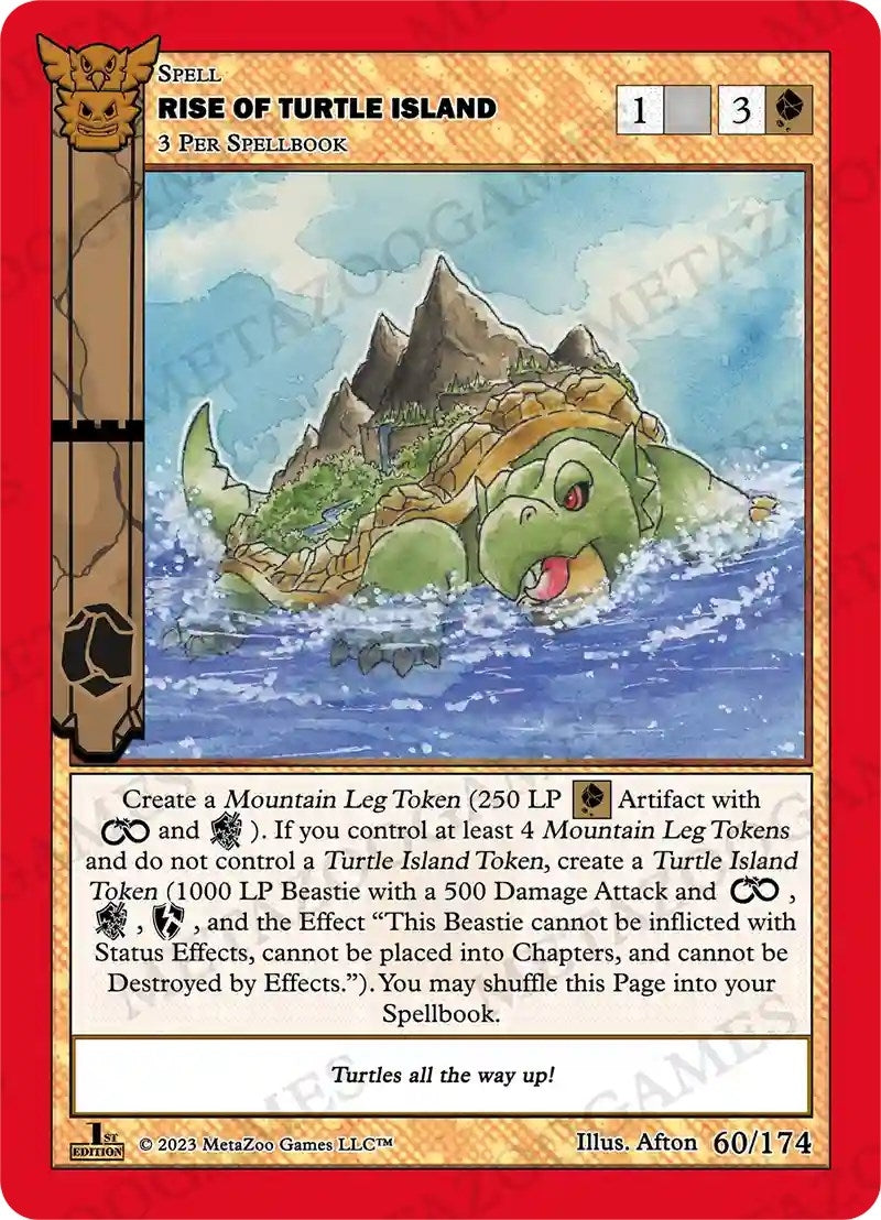 Image for Rise of Turtle Island (Native: First Edition) (60/174) - MetaZoo