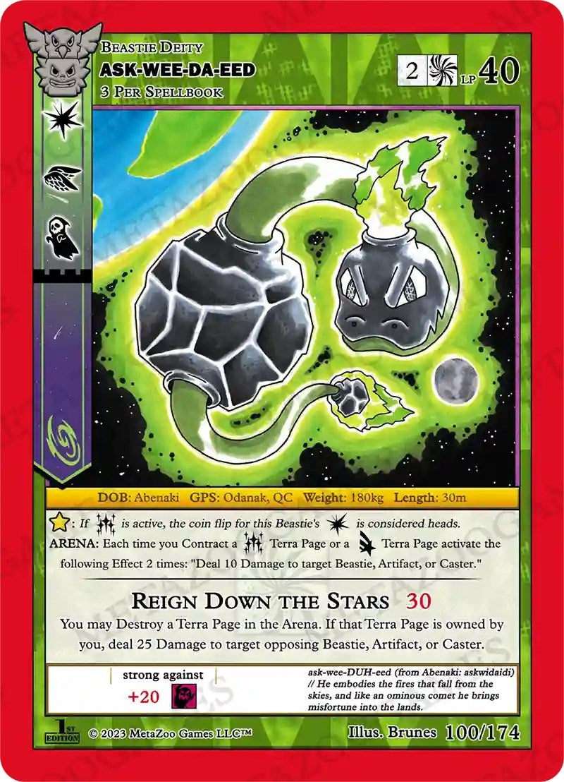 Image for Ask-wee-da-eed (Native: First Edition) (100/174) - MetaZoo