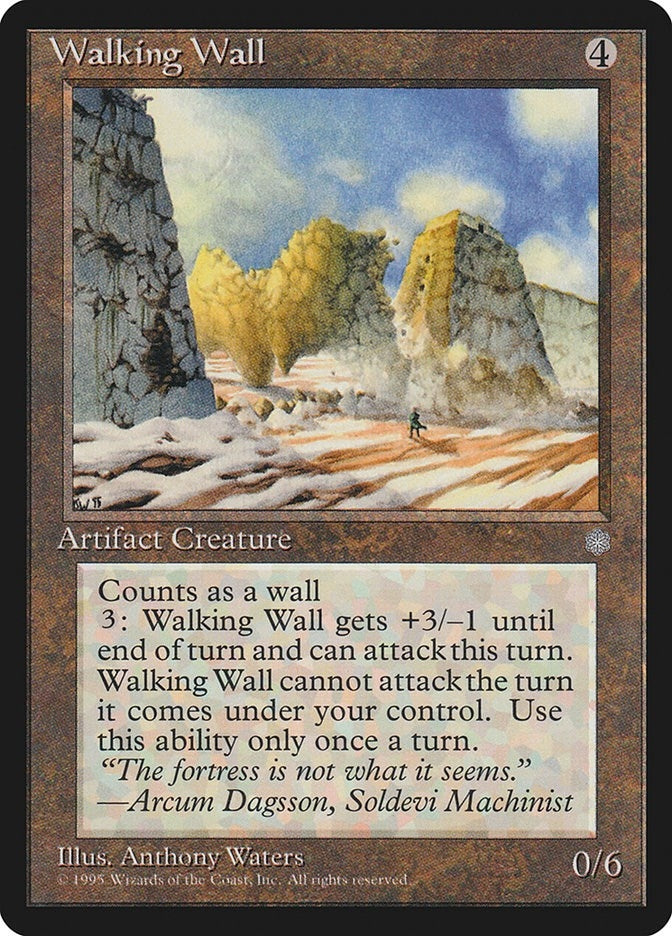 Image for Walking Wall (Ice Age) - Magic: The Gathering