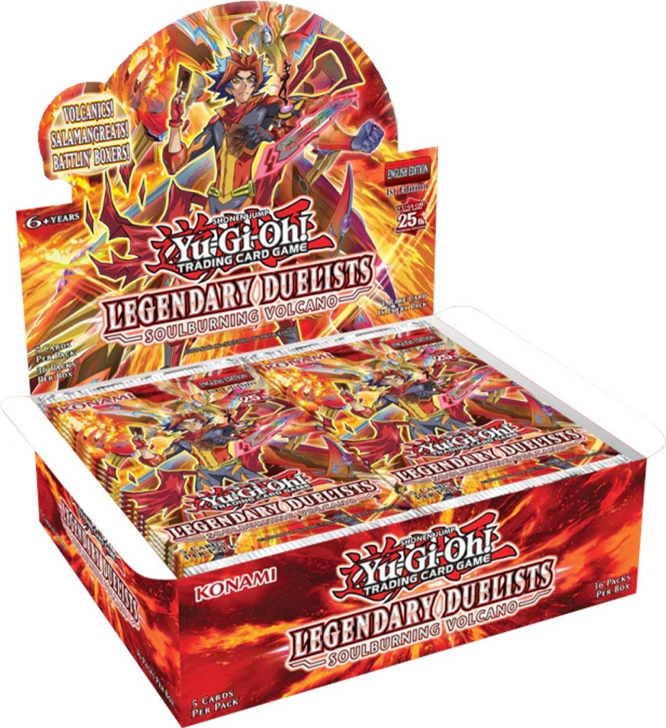 Image for Legendary Duelists: Soulburning Volcano Booster Box [1st Edition] - YuGiOh