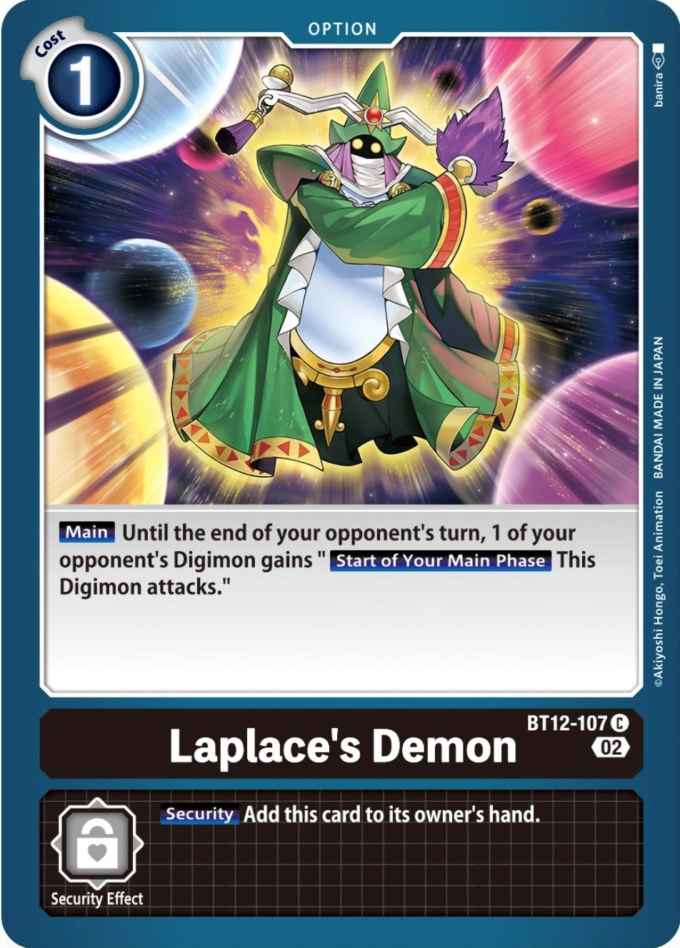 Image for Laplace's Demon (BT12) (12107)