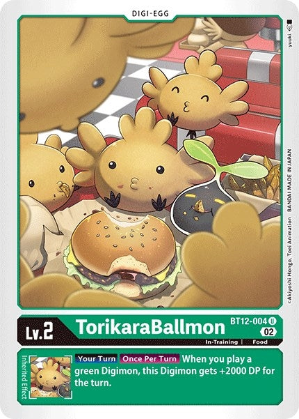 Image for TorikaraBallmon (BT12) (12004)