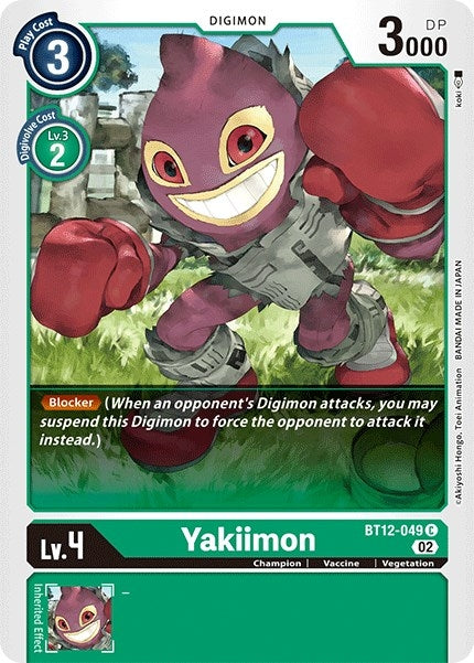 Image for Yakiimon (BT12) (12049)