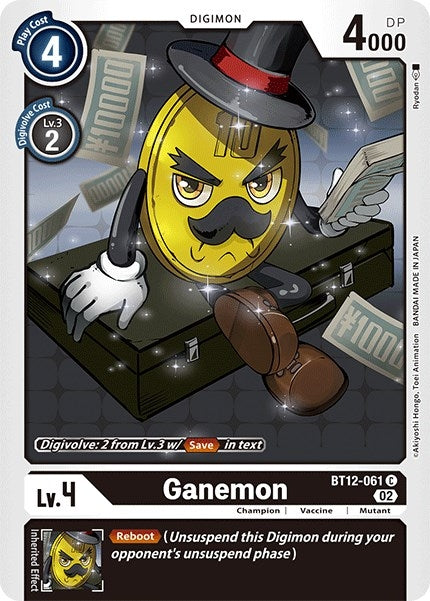 Image for Ganemon (BT12) (12061)