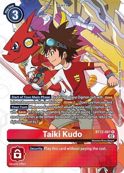 Image for Taiki Kudo (Alternate Art) (BT12) (12087)