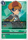 Image for Ren Tobari (BT12-093 U) [Across Time Pre-Release Cards] - Digimon Card Game