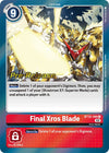 Image for Final Xros Blade (BT12-100 R) [Across Time Pre-Release Cards] - Digimon Card Game