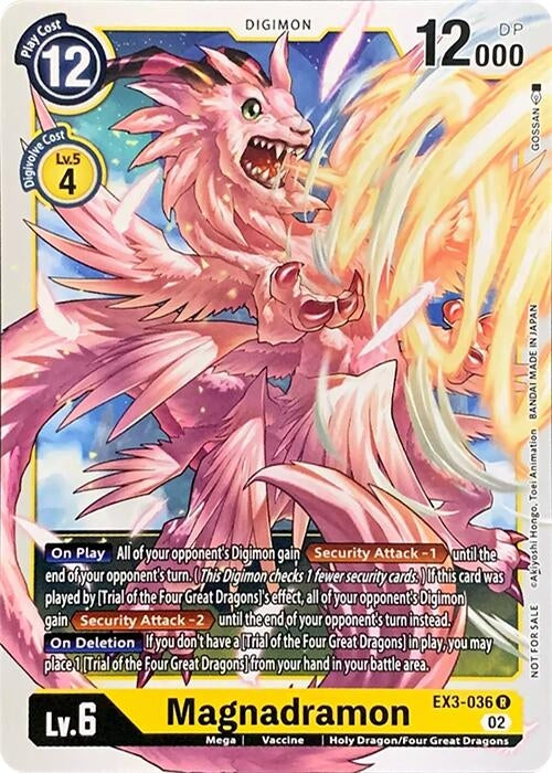 Image for Magnadramon (RPC) (EX3-036 R) - Digimon Card Game