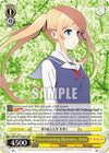 Image for Overcoming Barriers, Eriri (SR) (Saekano How to Raise a Boring Girlfriend. flat) (SHS/W71-E001S SR) - Weiss Schwarz