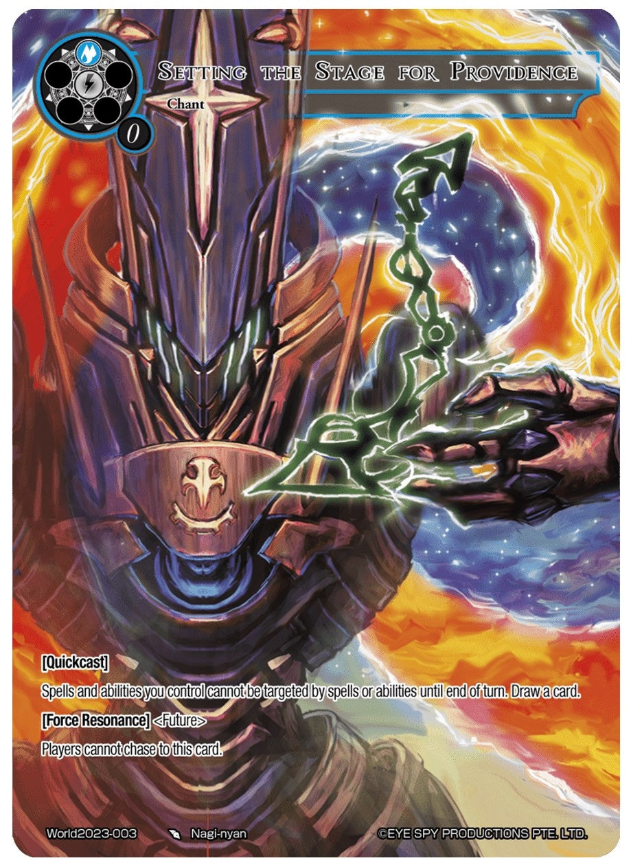 Image for Setting the Stage for Providence (Promo Cards) (World2023-003) - Force of Will
