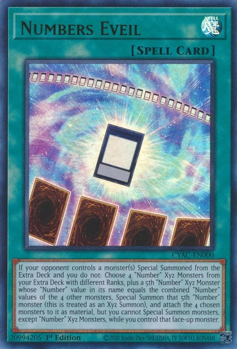 Image for Numbers Eveil (Cyberstorm Access) (CYAC-EN000) - YuGiOh