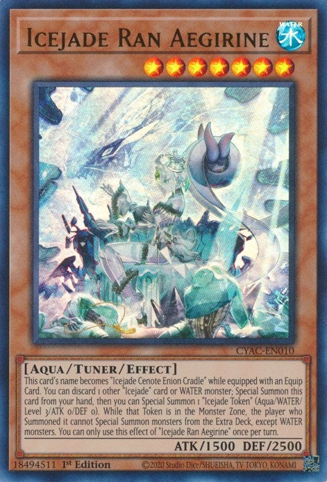 Image for Icejade Ran Aegirine (Cyberstorm Access) (CYAC-EN010) - YuGiOh