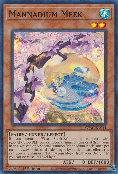 Image for Mannadium Meek (Cyberstorm Access) (CYAC-EN014) - YuGiOh