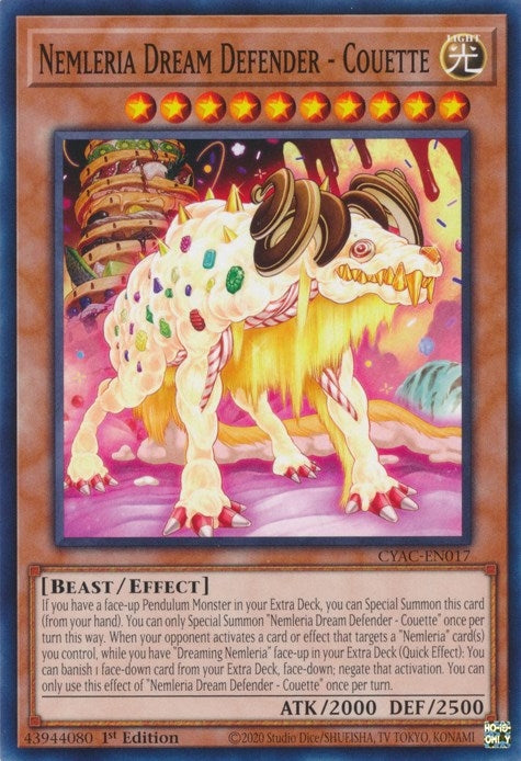 Image for Nemleria Dream Defender - Couette (Cyberstorm Access) (CYAC-EN017) - YuGiOh