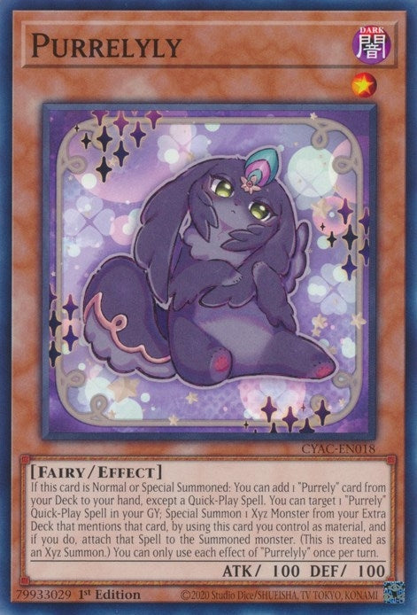 Image for Purrelyly (Cyberstorm Access) (CYAC-EN018) - YuGiOh