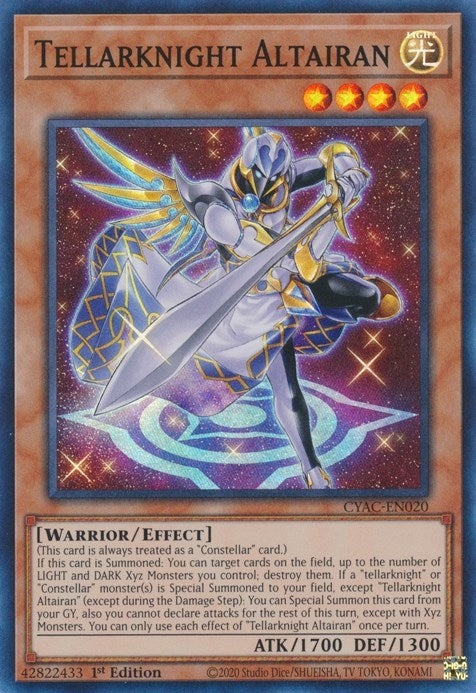 Image for Tellarknight Altairan (Cyberstorm Access) (CYAC-EN020) - YuGiOh