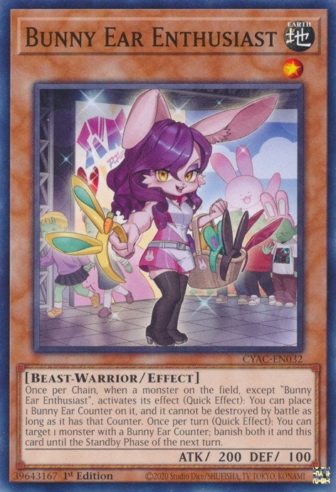 Image for Bunny Ear Enthusiast (Cyberstorm Access) (CYAC-EN032) - YuGiOh