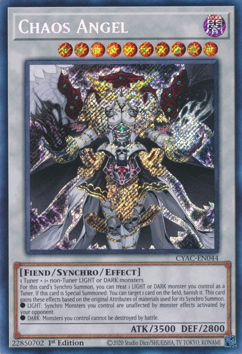 Image for Chaos Angel (Cyberstorm Access) (CYAC-EN044) - YuGiOh