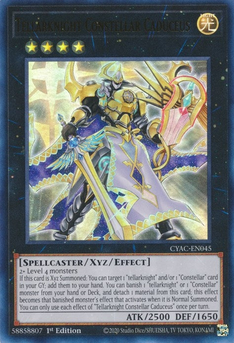 Image for Tellarknight Constellar Caduceus (Cyberstorm Access) (CYAC-EN045) - YuGiOh