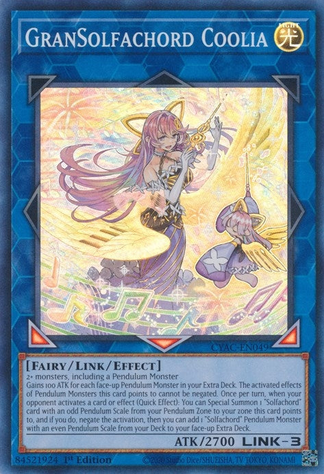 Image for GranSolfachord Coolia (Cyberstorm Access) (CYAC-EN049) - YuGiOh