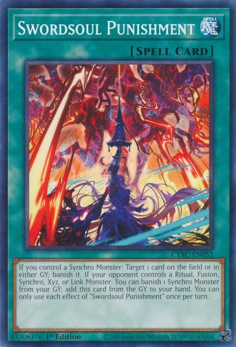 Image for Swordsoul Punishment (Cyberstorm Access) (CYAC-EN052) - YuGiOh