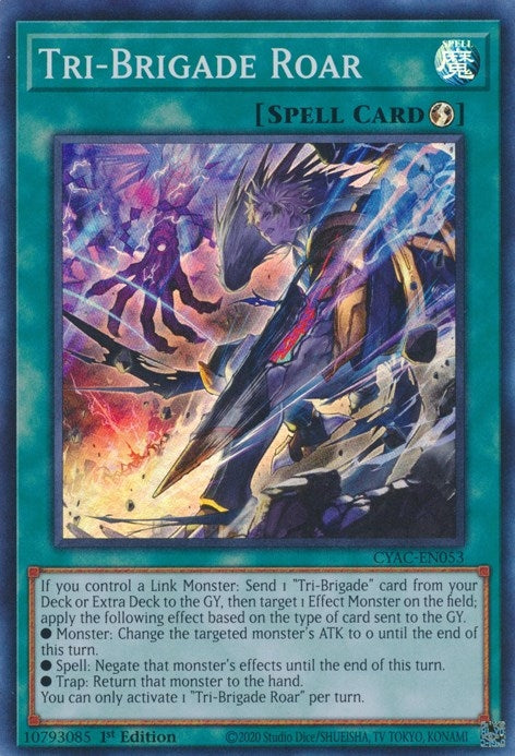 Image for Tri-Brigade Roar (Cyberstorm Access) (CYAC-EN053) - YuGiOh