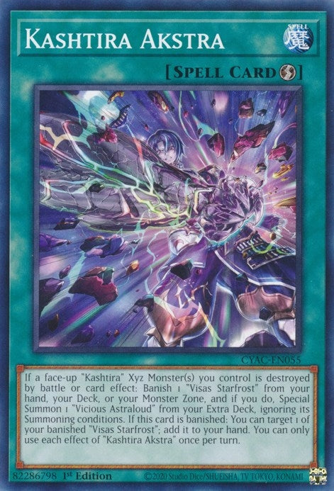 Image for Kashtira Akstra (Cyberstorm Access) (CYAC-EN055) - YuGiOh