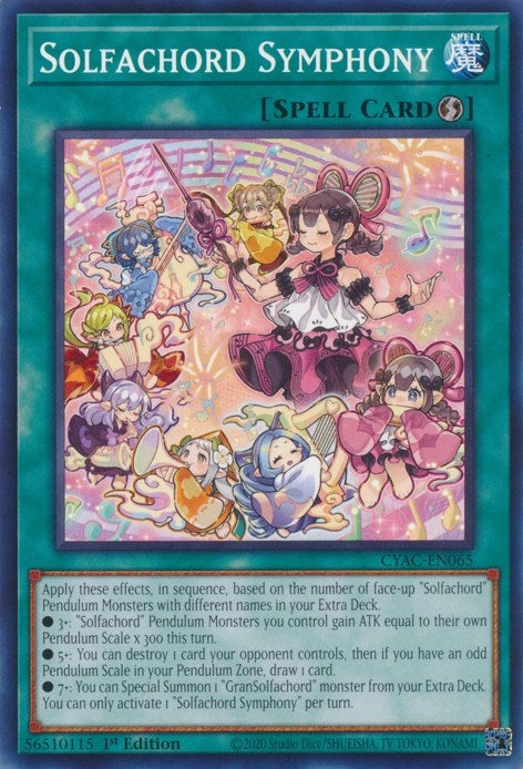 Image for Solfachord Symphony (Cyberstorm Access) (CYAC-EN065) - YuGiOh