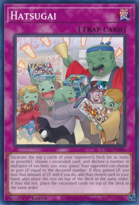 Image for Hatsugai (Cyberstorm Access) (CYAC-EN080) - YuGiOh