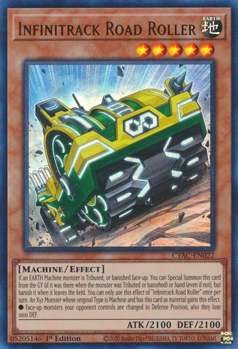 Image for Infinitrack Road Roller (Cyberstorm Access) (CYAC-EN022) - YuGiOh