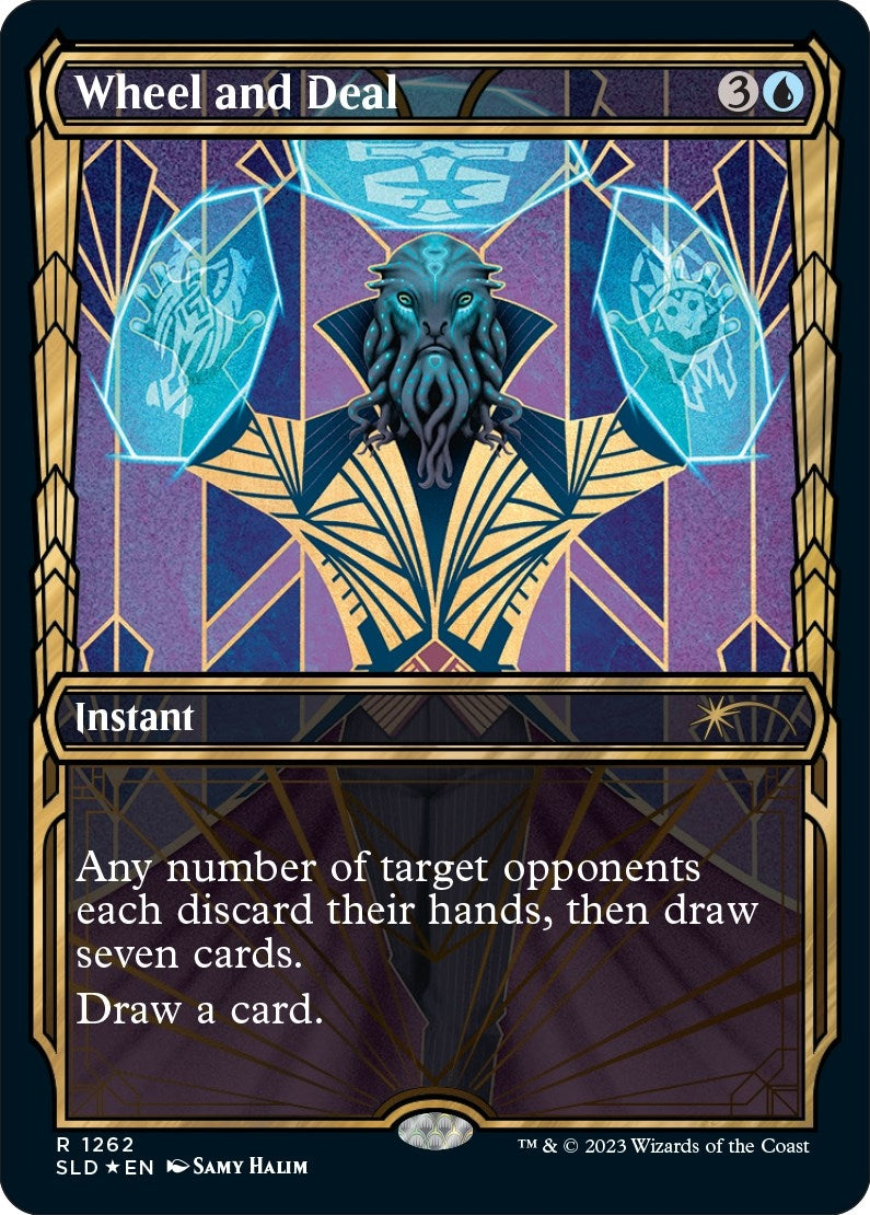 Image for Wheel and Deal (Halo Foil) (Secret Lair Drop Series) (1262) - Magic: The Gathering