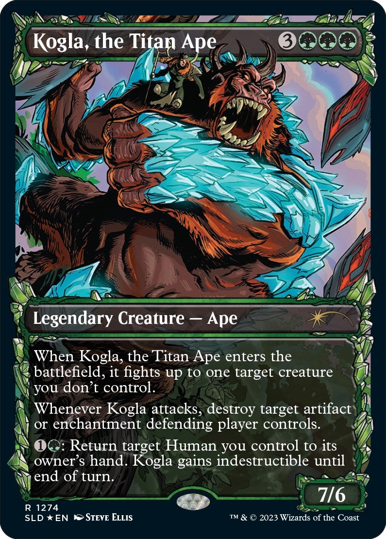 Image for Kogla, the Titan Ape (Halo Foil) (Secret Lair Drop Series) (1274) - Magic: The Gathering
