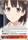 Image for What She Wanted, Megumi (Saekano How to Raise a Boring Girlfriend. flat) (SHS/W71-E072 C) - Weiss Schwarz